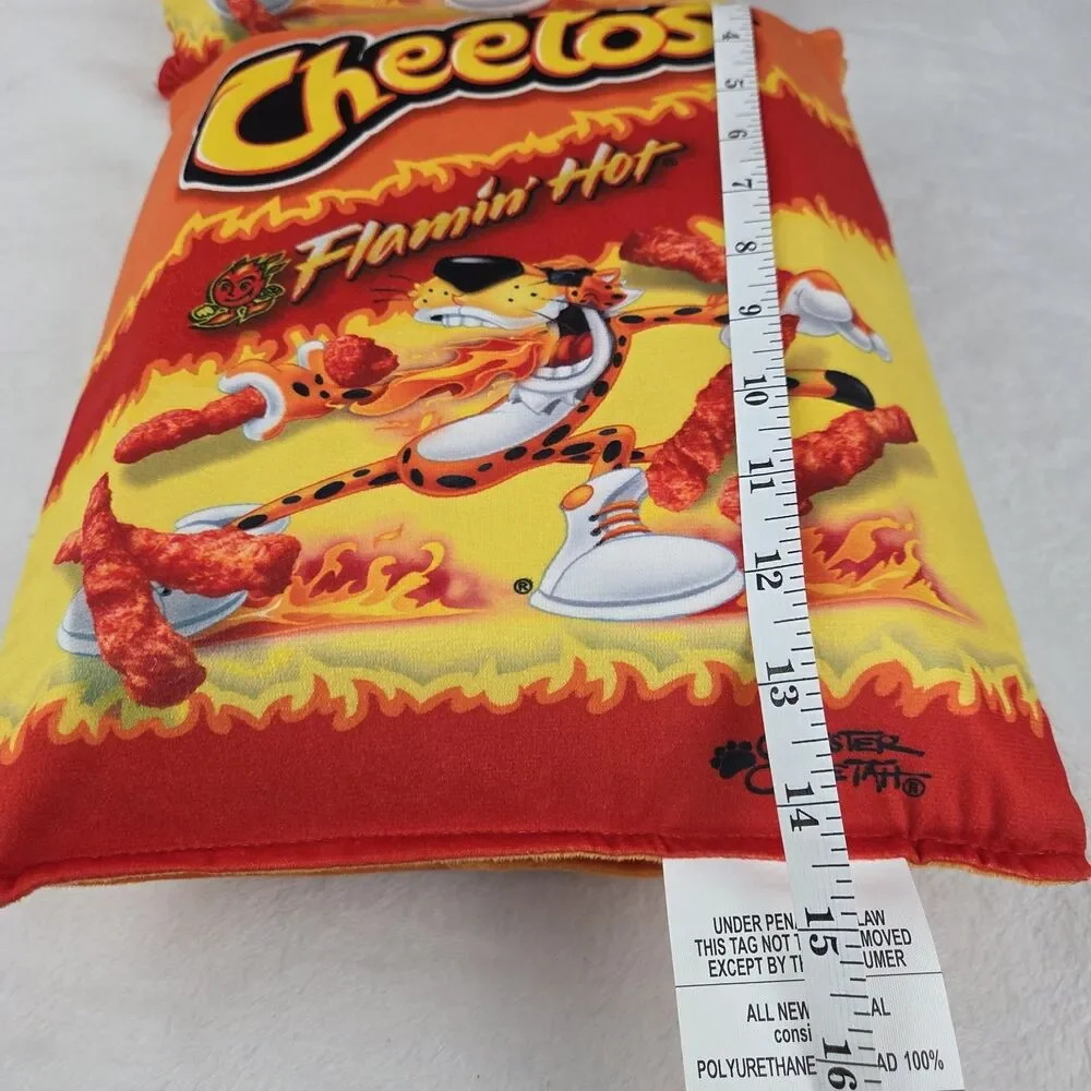 Lot of 2 Snuggie‎ Flamin' Hot Cheetos 2-in-1 Pillow and Snack Tray NWOT